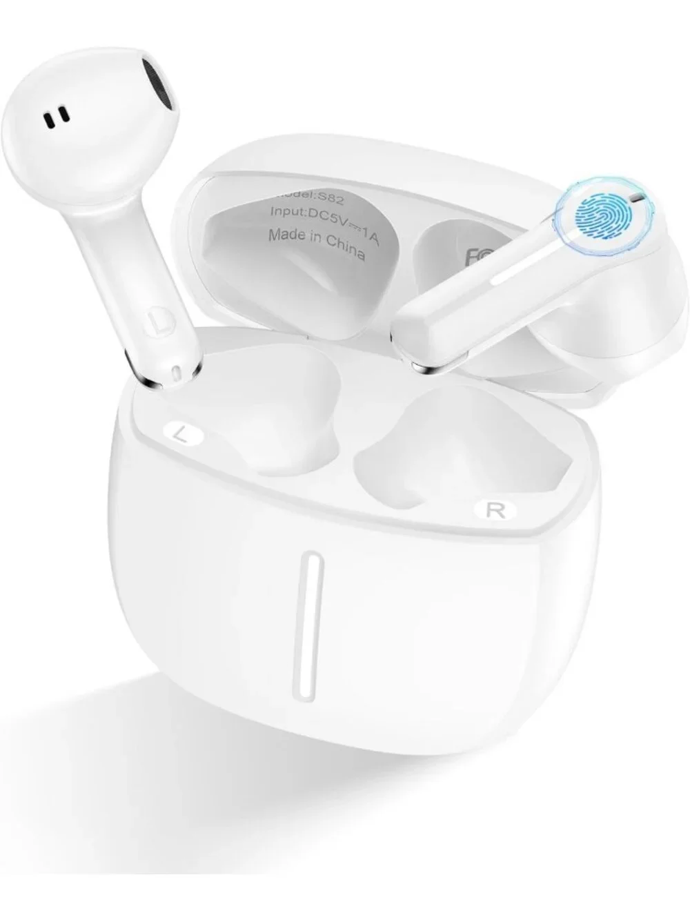 Wireless Bluetooth Earbuds, Noise Cancelling, In-Ear Headphones for iPhone 13-17
